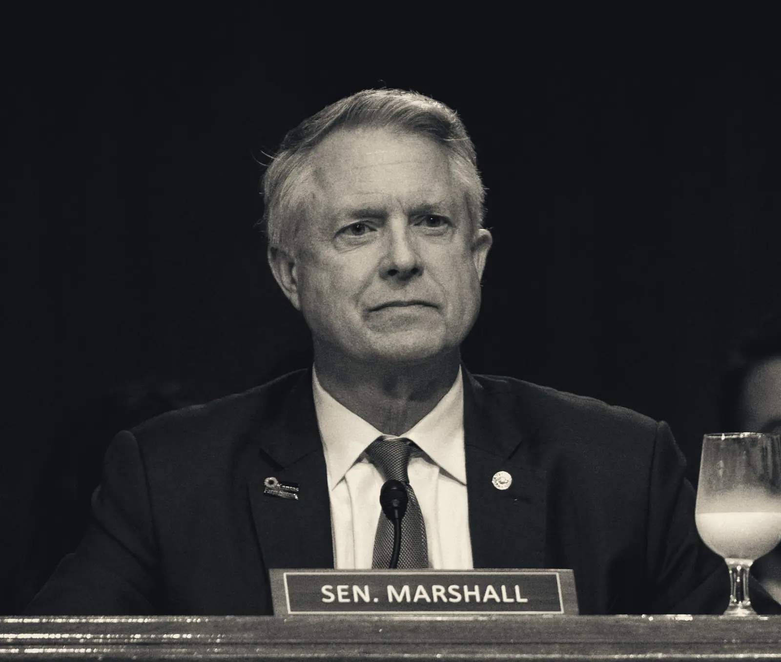 Sen. Roger Marshall at a Senate Agriculture Committee hearing, January 2025